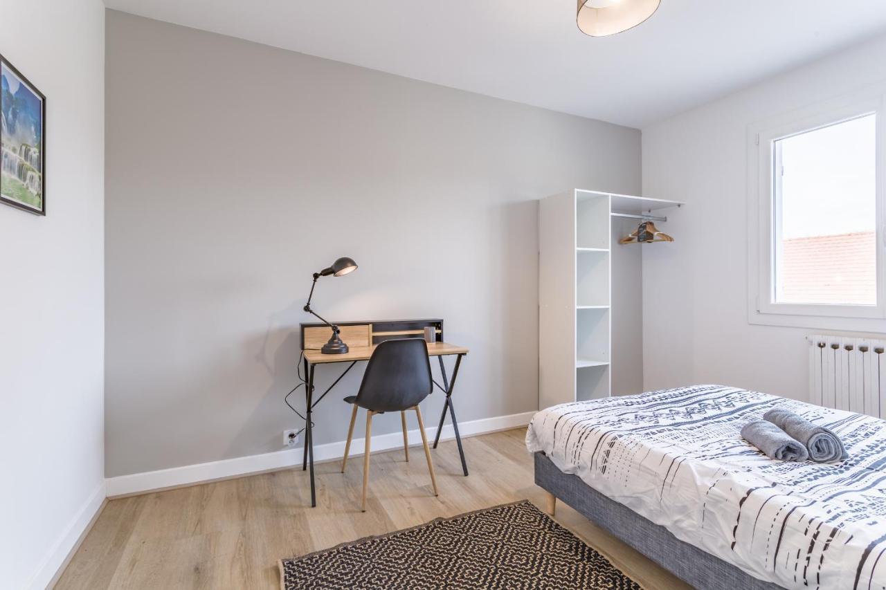 Duplex Providence - Ideal Groupe - Confort - Parking Prive Troyes Eksteriør bilde