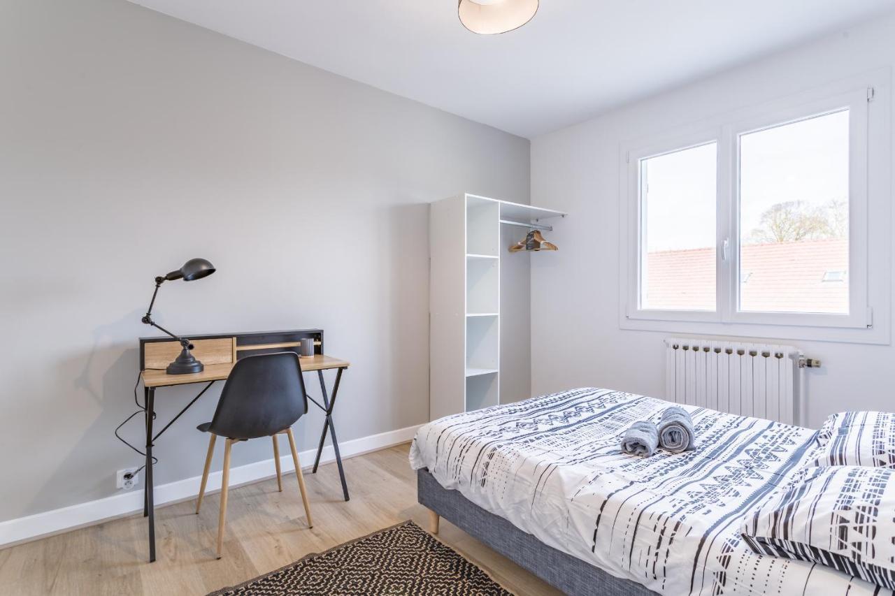 Duplex Providence - Ideal Groupe - Confort - Parking Prive Troyes Eksteriør bilde